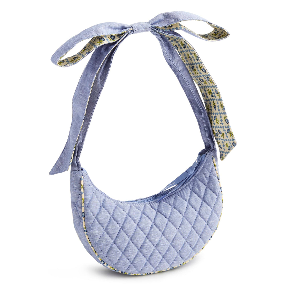Mini Clara Bow Bag - Blue Chambray